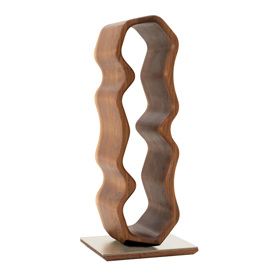 Max Levi® WARP American Walnut - WINE RACK